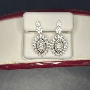 S295 Moissanite Earrings